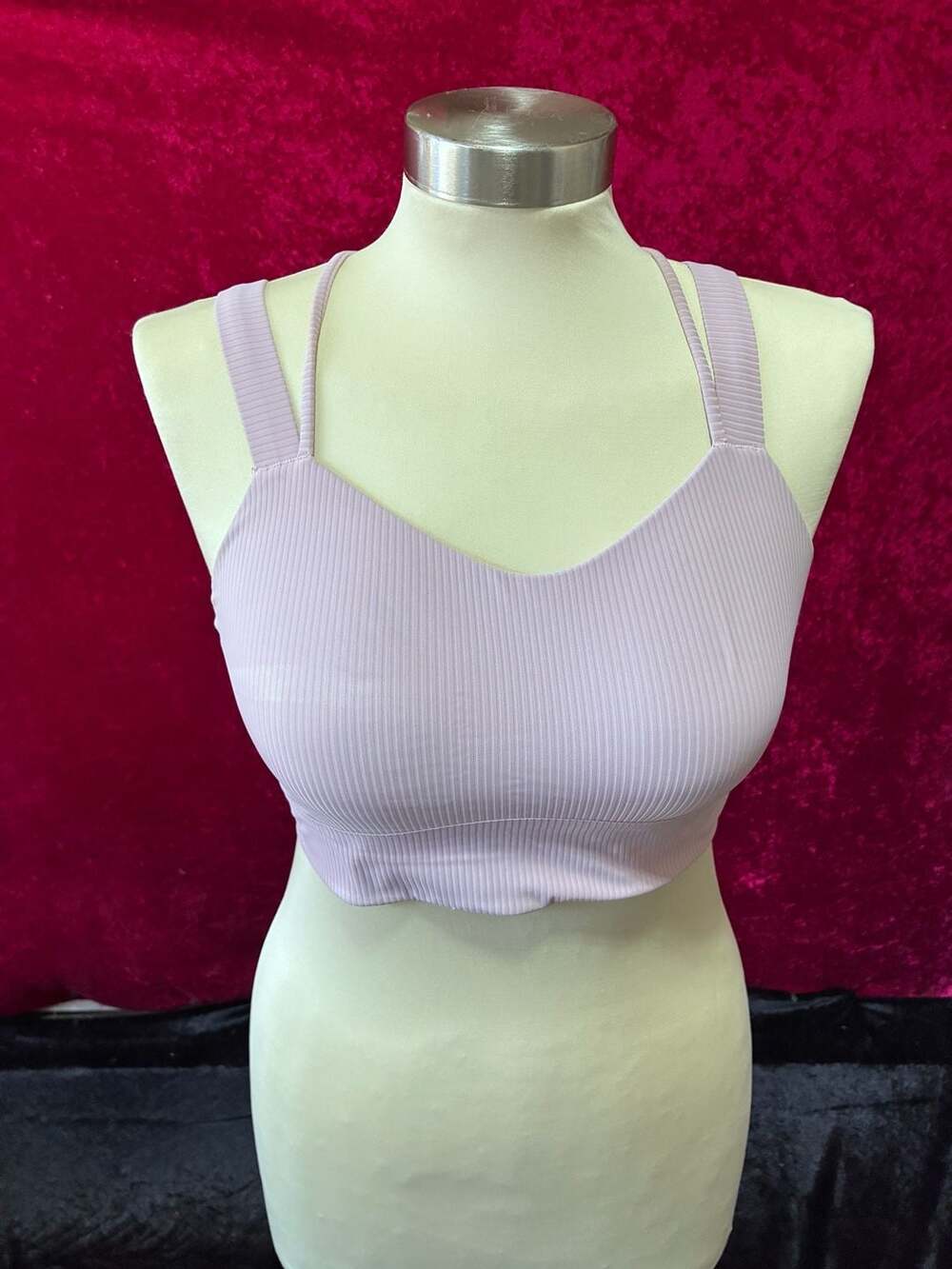 Lululemon Like a Cloud Longline Ribbed Bra Size 6